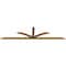 Ekena Millwork Richland Timber Gable Bracket, Western Red Cedar, 108"W x 27"H x 1 1/2"D x 3 1/2"F, 6/12 Pitch GBW108X27X0204RIC00SWR - alternate 3